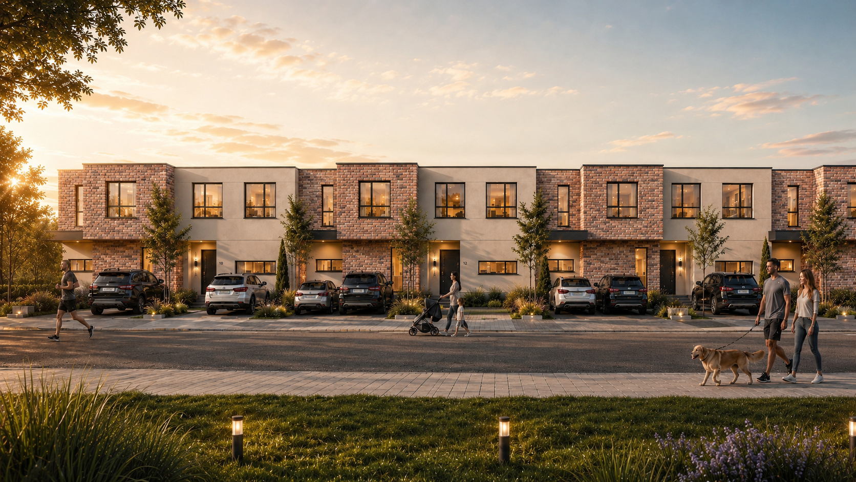 Tvrđavica Home Collection — sedam suvremenih domova u sumrak